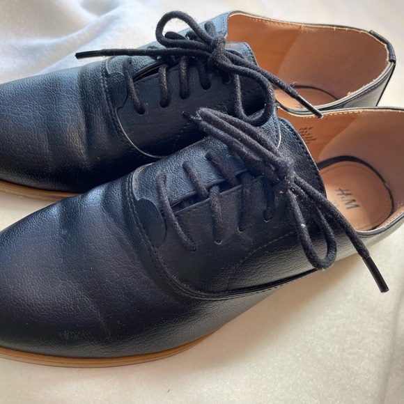 H&M black leather shoes - Picture 4 of 5